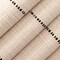 Brown Stripe Linen Look Woven Pattern Upholstery Fabric by The Yard - SKU: Aidan Espresso